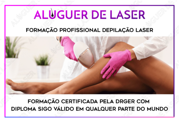Formação profissional  </br> depilação laser