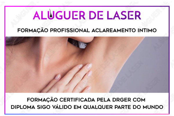 Formação profissional  </br> aclareamento intimo